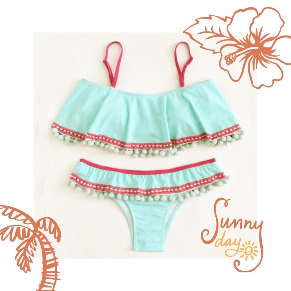 Boho Off Shoulder Bikini
